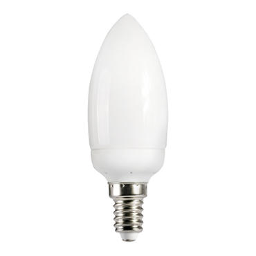 Лампа энергосберегающая свеча КЭЛ-C Е14 11Вт 4000К ИЭК 