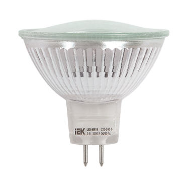 Лампа светодиодная MR16 софит 5 Вт 330 Лм 230 В 3000 К GU5.3 IEK 