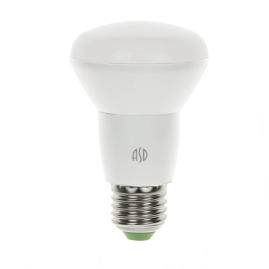 Лампа светодиодная LED-R63-standard 5Вт 160-260В Е27 3000К 450Лм ASD