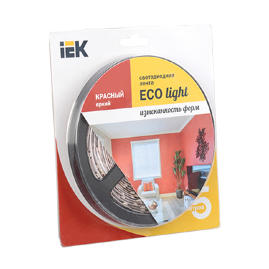 Лента LED 5м  блистер LSR-3528R60-4.8-IP20-12V IEK-eco