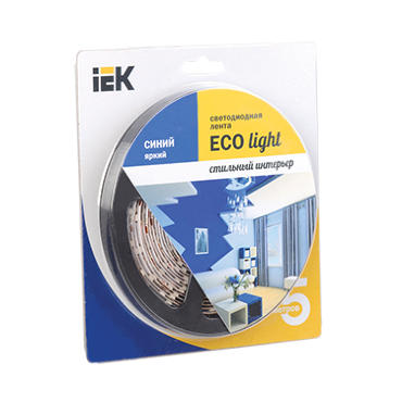Лента LED 5м  блистер LSR-3528B60-4.8-IP20-12V IEK-eco 