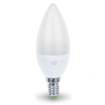 Лампа светодиодная LED-СВЕЧА-standard 5Вт 160-260В Е14 3000К 450Лм ASD 