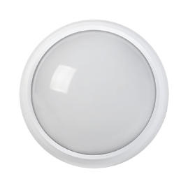 Светильник светодиодный ДПО 3010Д 8Вт 4500K IP54 круг белый  пластик с ДД IEK