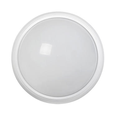 Светильник светодиодный ДПО 3030 12Вт 4500K IP54 круг белый пластик IEK 