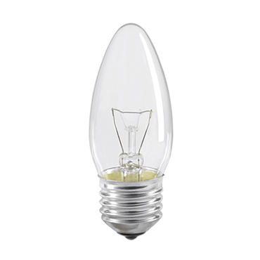 Лампа накаливания C35 свеча прозр. 40Вт E27 IEK 